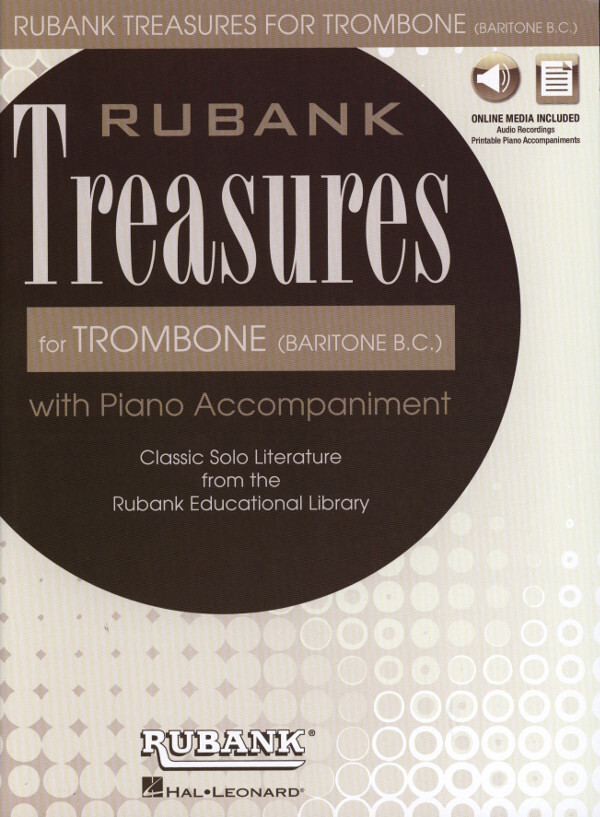 Diverse Rubank Treasures For Trombone Fur Posaune Solo Und Klavierbegleitung Zum Ausdrucken Blechblasersortiment Kobl