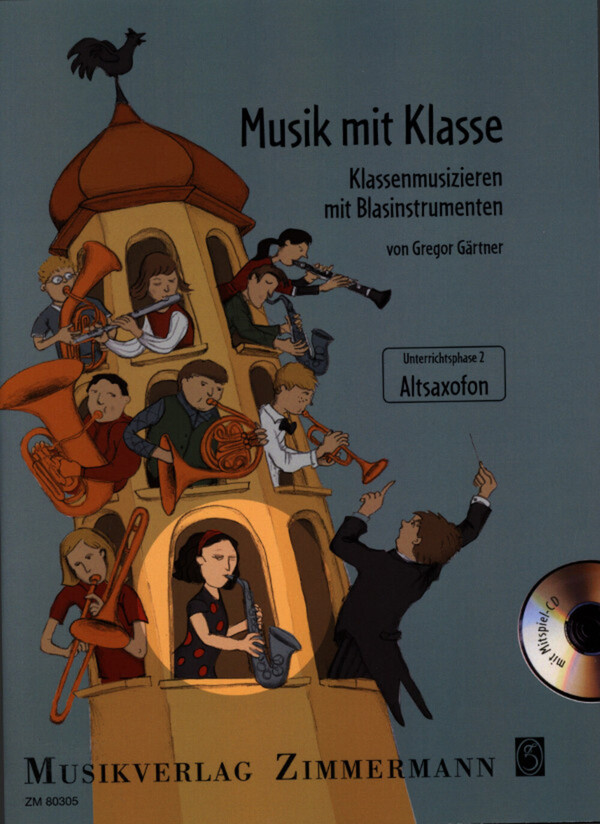 Musik mit Klasse<br>Altsaxophon mit CD