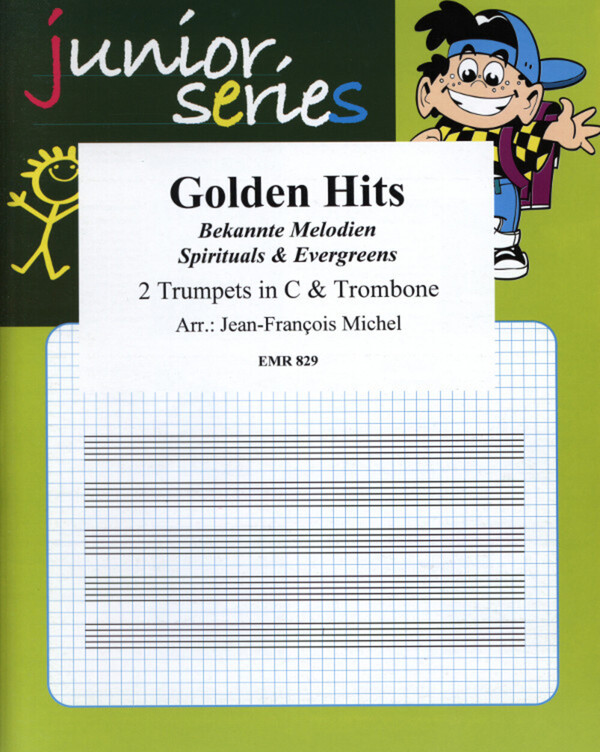 Golden Hits<br>fr 2 Trompeten in C + Posaune (Baschlssel)