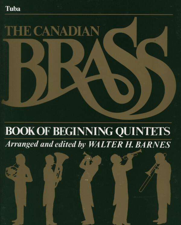 Canadian Brass Book of Beginning Quintets - Tuba<br>fr Brass Quintet