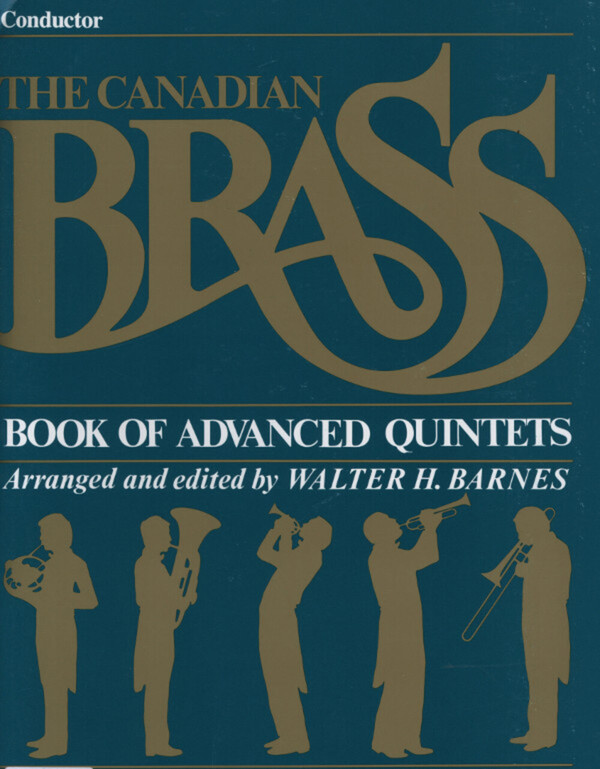 Canadian Brass Book of Advanced Quintets - Partitur<br>fr Brass Quintet