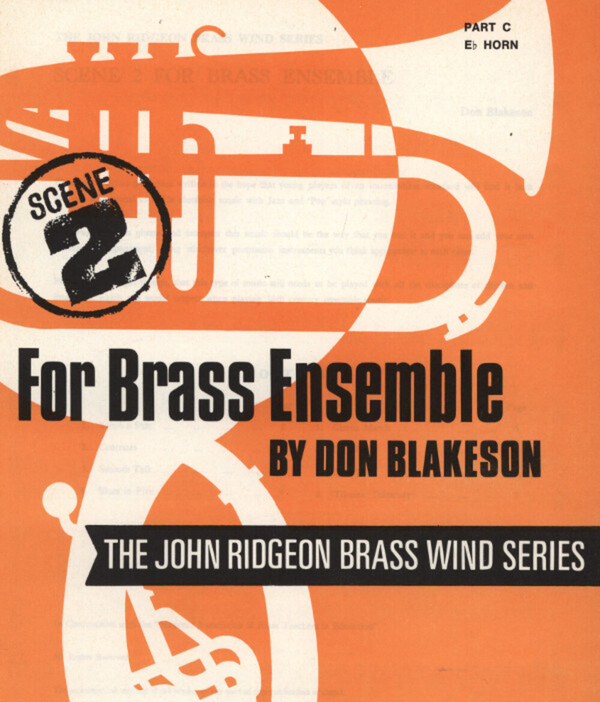 Scene 2 for Brass Ensemble - Part C: Horn in Es<br>fr Brass Quintet