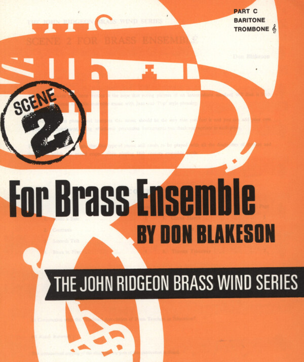 Scene 2 for Brass Ensemble - Part C: Bariton im Violinschlssel<br>fr Brass Quintet