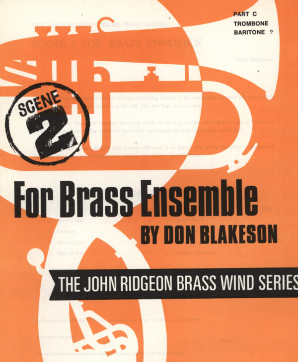 Scene 2 for Brass Ensemble - Part C: Posaune im Baschlssel<br>fr Brass Quintet