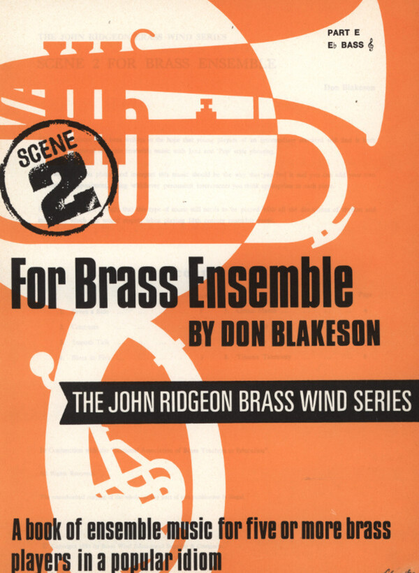 Scene 2 for Brass Ensemble - Part E: Es-Bass im Violinschlssel<br>fr Brass Quintet