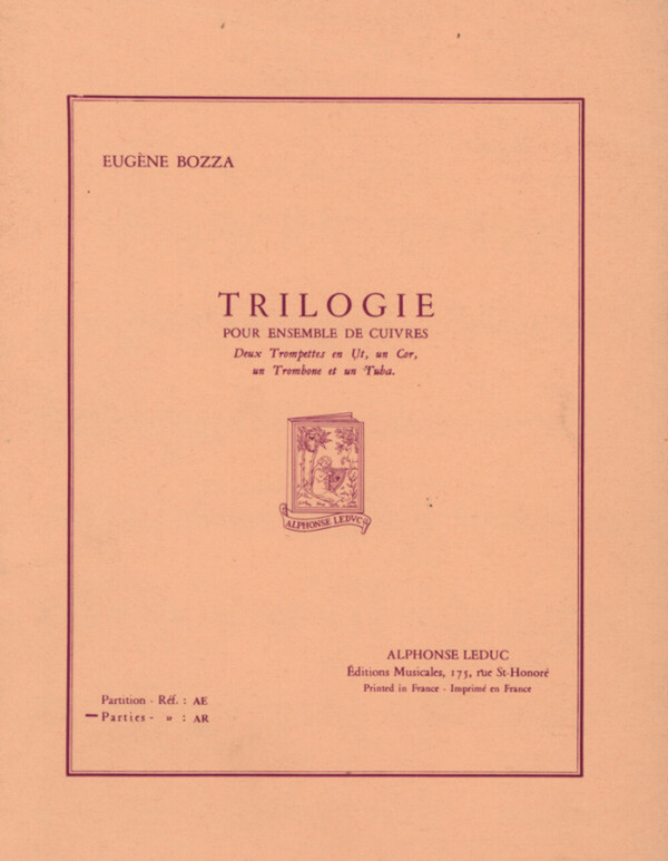 Trilogie - Stimmen<br>fr Brass Quintet