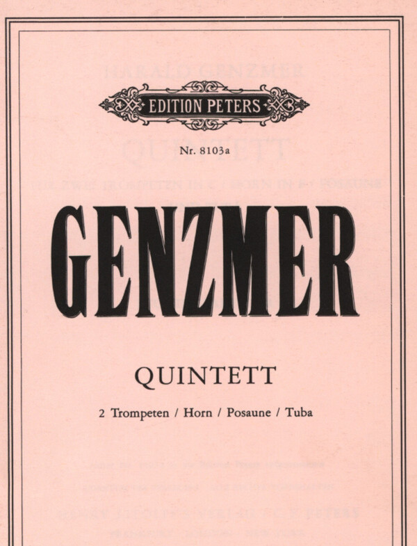 Quintett - Studienpartitur<br>fr Brass Quintet