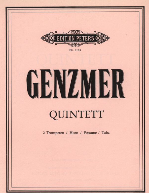 Quintett - Stimmen<br>fr Brass Quintet