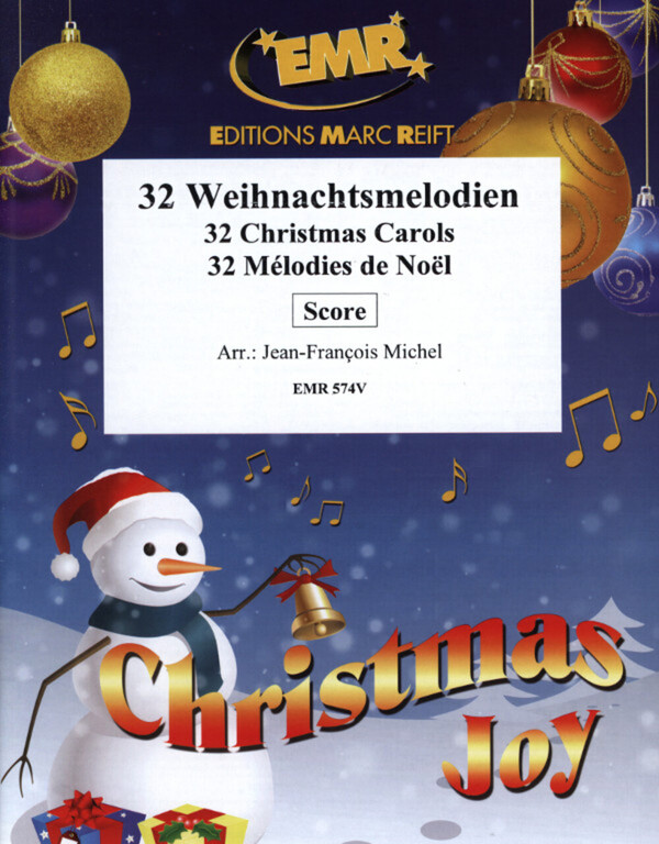 Christmas Joy - Partitur<br>f�r Brass Quintet (+ Percussion, Klavier (Orgel) ad lib.)