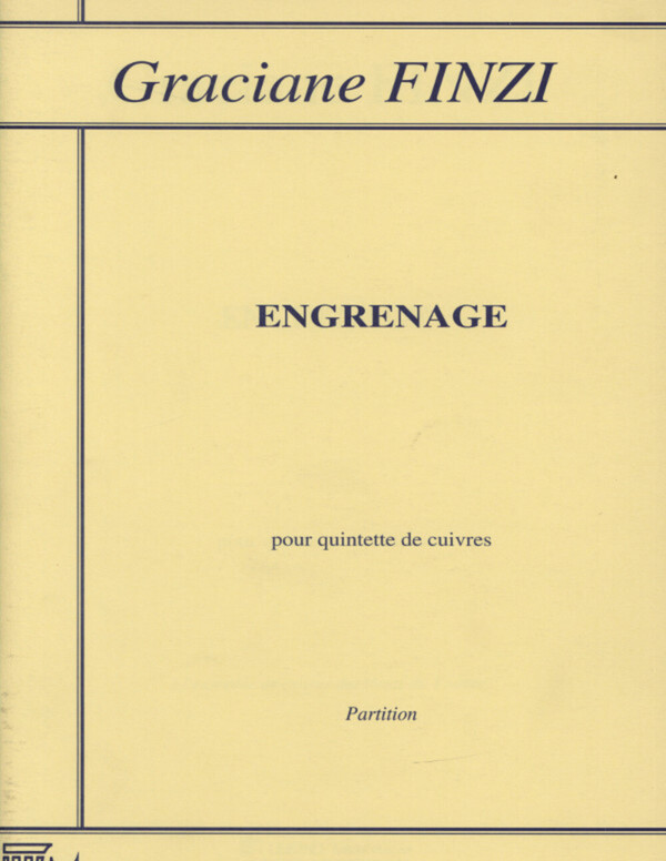Engrenage - Partitur<br>fr Brass Quintet