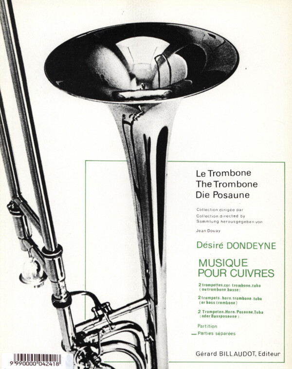 Musique pour cuivres - nur Stimmen<br>fr Brass Quintet
