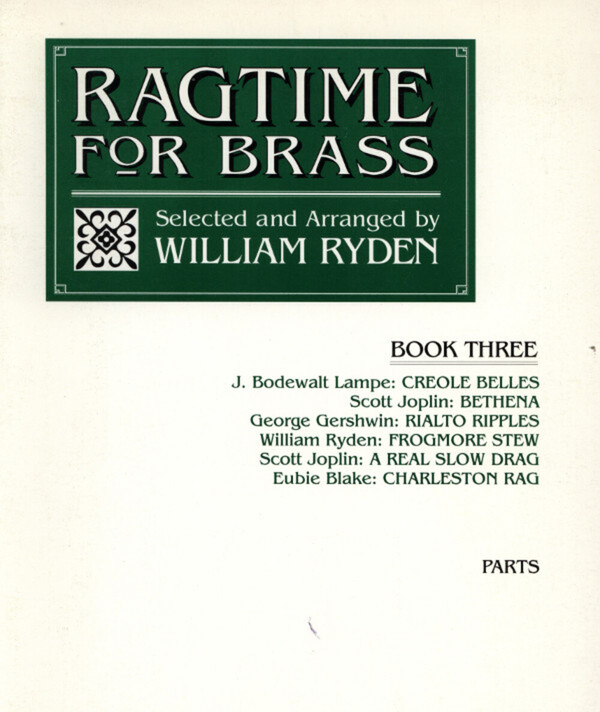 Ragtime for Brass Book 3 - Stimmen<br>fr Brass Quintet