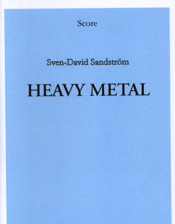 Heavy Metal - Partitur<br>fr Brass Quintet