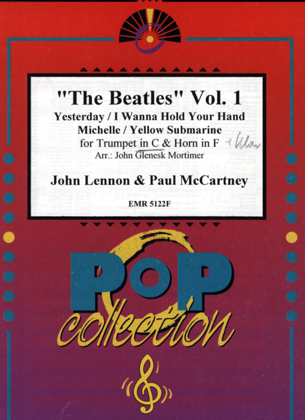 The Beatles - Band 1<br>f�r Trompete (in C), Horn (in F) + Klavier