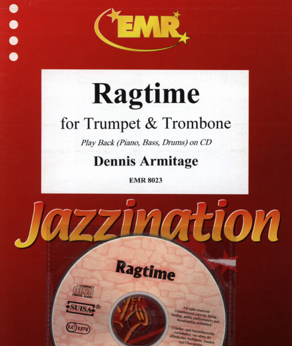 Ragtime<br>fr Trompete, Posaune + Klavier + Mitspiel-CD