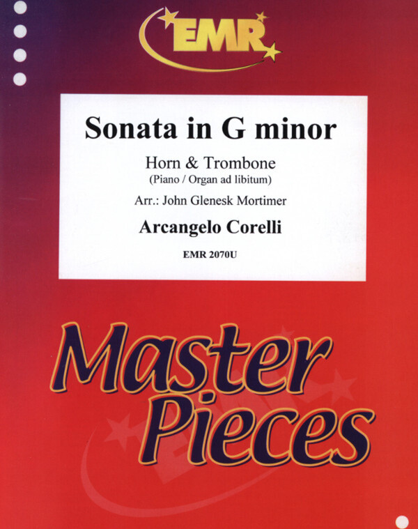 Sonata in g-moll<br>fr Horn, Posaune + Klavier (Orgel)