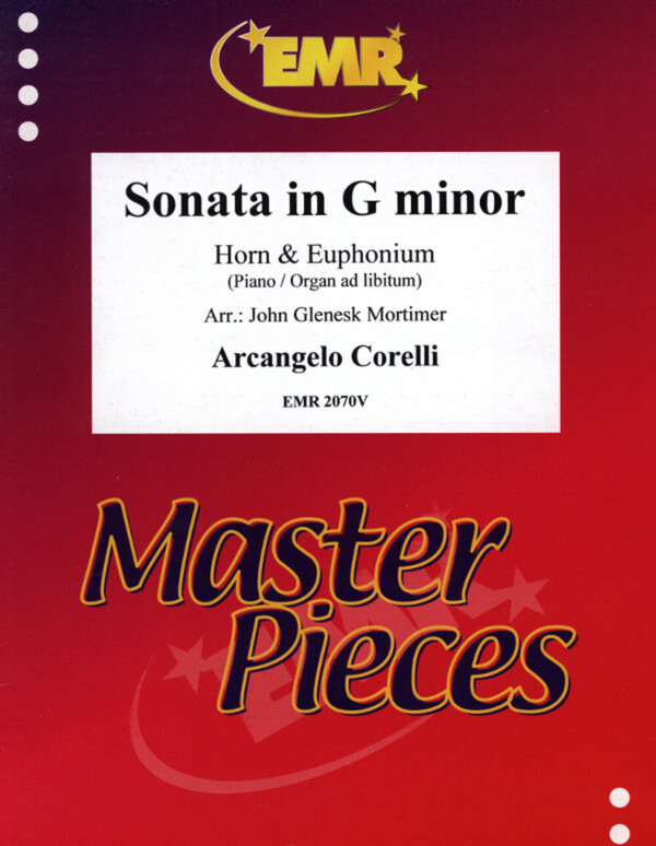 Sonata in g-moll<br>fr Horn, Tenorhorn (Euphonium) + Klavier (Orgel)