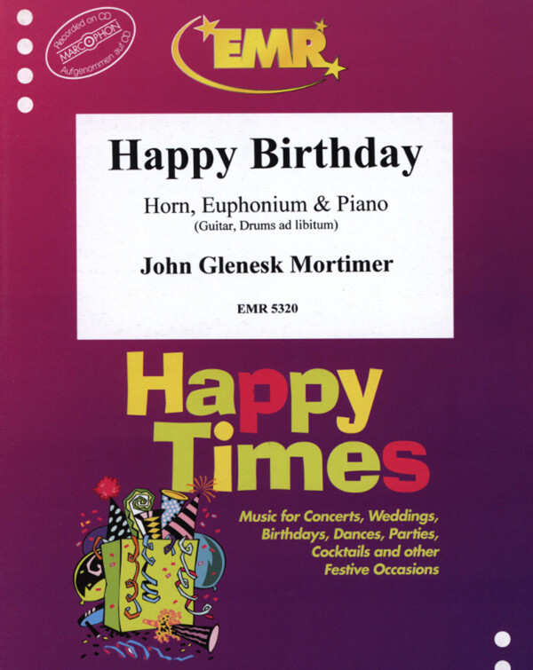 Happy Birthday<br>fr Horn (in F/Es), Euphonium + Klavier
