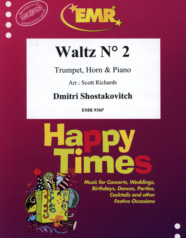 Walzer Nr.2<br>fr Trompete (in B/C), Horn (in F/Es) + Klavier