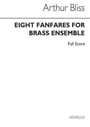 8 Fanfares - Partitur<br>fr 3-4 Trompeten + 3-4 Posaunen