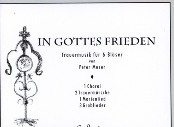 In Gottes Frieden - Stimmen (im Marschformat)<br>fr Brass Sextet