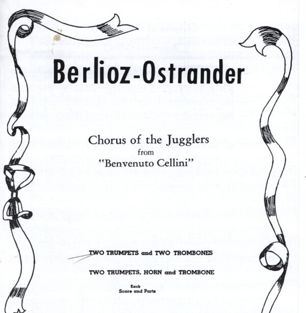 Chor der Schmuggler<br>fr 2 Trompeten + 2 Posaunen