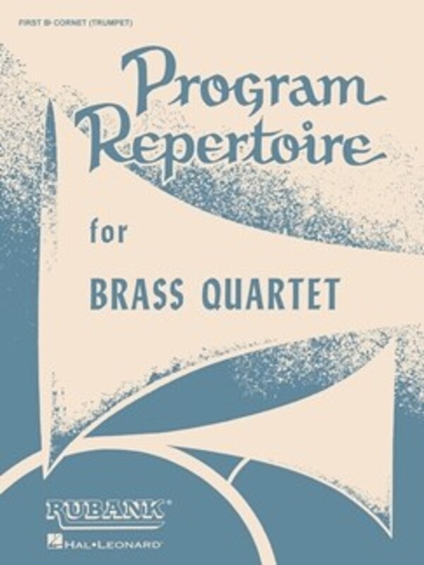 Programm-Repertoire - 1. Stimme (Trompete in B)<br>fr 2 Trompeten in B, Horn in F,  Posaune)+  Posaune (Tenorhorn)