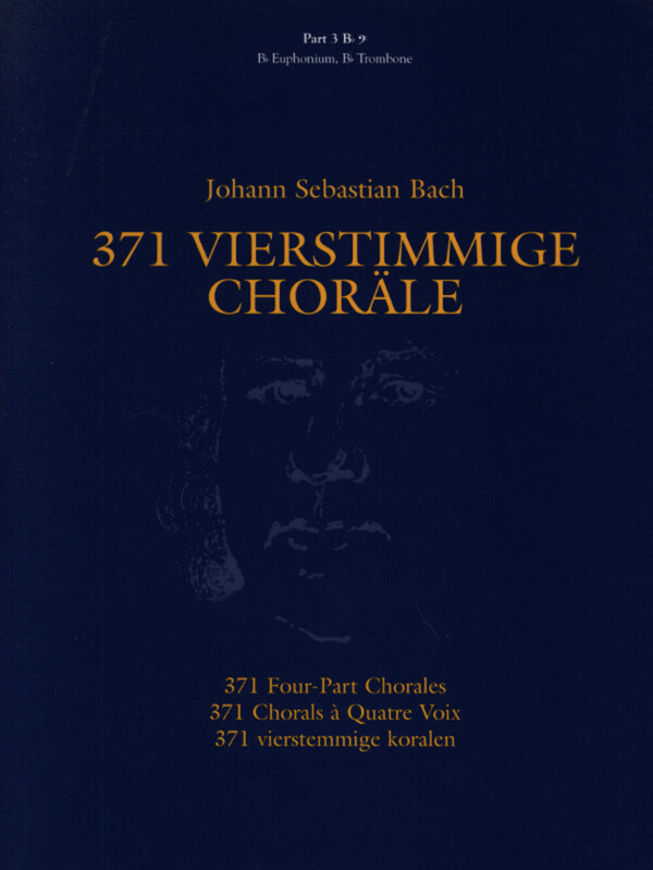 371 vierstimmige Chorle - 3. Stimme in B (Baschlssel)<br>fr Blserquartett