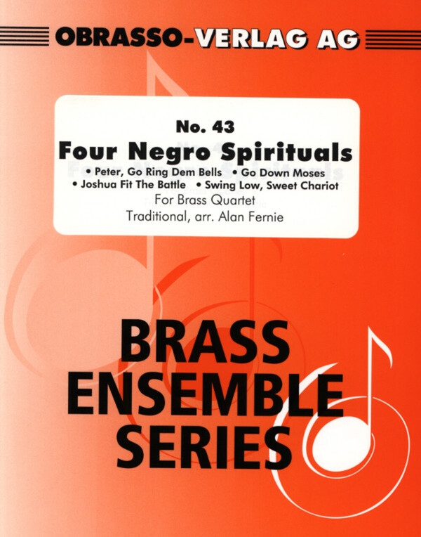 4 Negro Spirituals Band 1<br>fr 2 Trompeten, Horn in F/Es (Posaune) + Posaune (Euphonium)