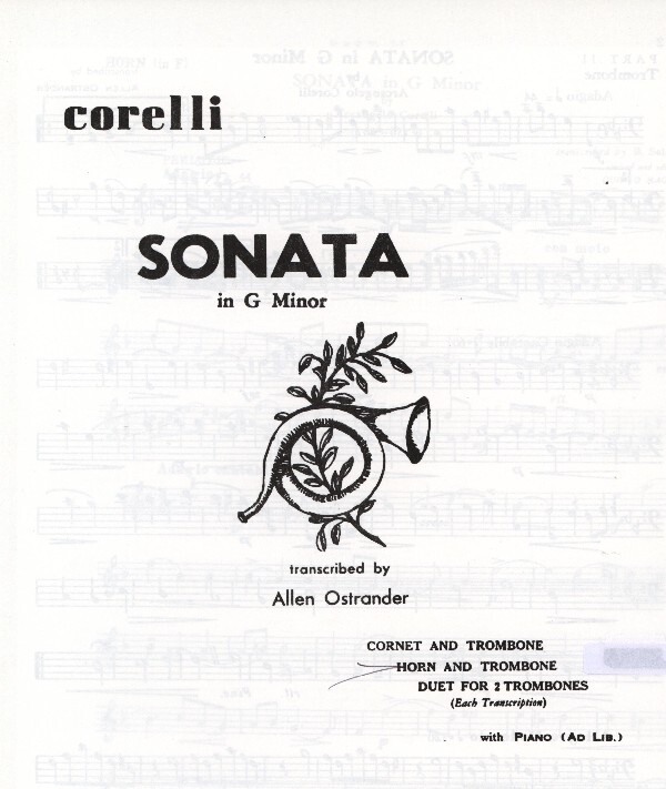 Sonate in g-moll<br>fr Trompete + Posaune
