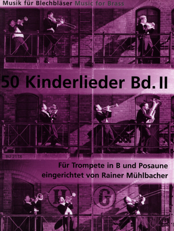 50 Kinderlieder Band 2<br>fr Trompete + Posaune