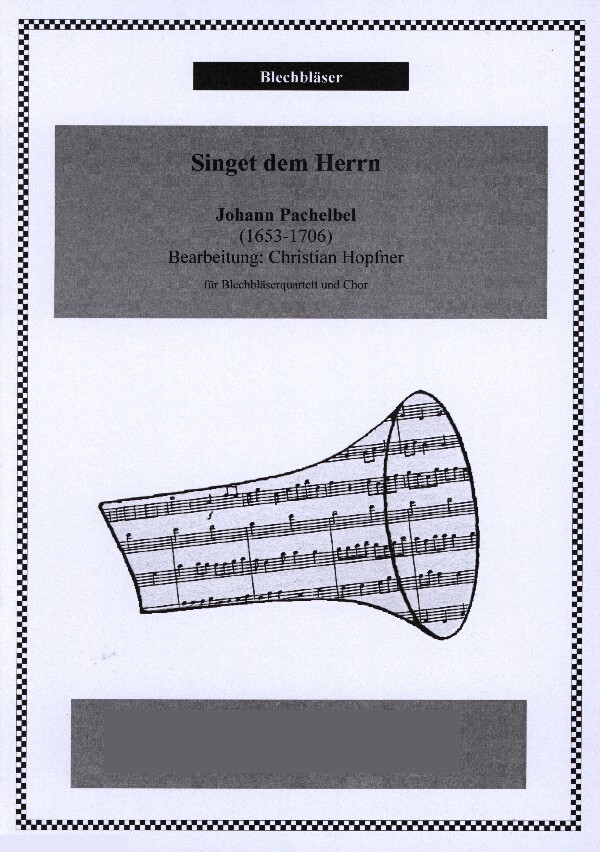 Singet dem Herrn<br>Blechblserquartettstimmen