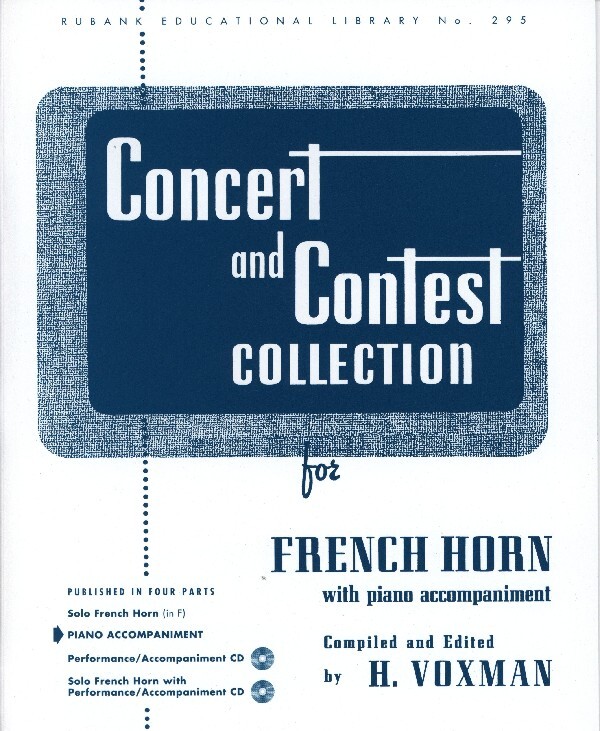Concert- und Contest-Collection<br>nur Hornstimme in F!!!!! (only horn score in F!)