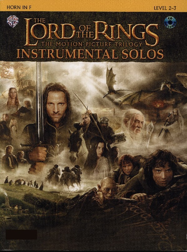 The Lord Of The Rings<br>Horn solo + Mitspiel-CD (play-along CD)