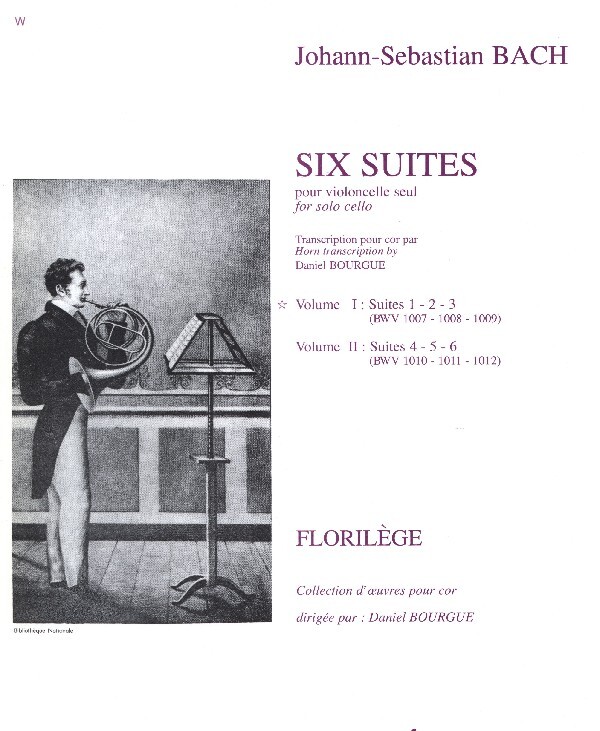 6 Suiten Band 1 (Suiten Nr. 1 - 3)<br>fr Horn solo