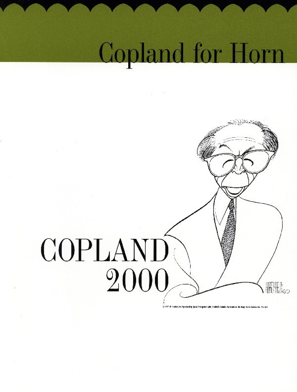 Copland for Horn - Horn-Stimme<br>fr Horn + Klavier