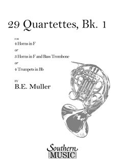 29 Quartets Band 1 (Quartette 1-6)<br>fr 4 Hrner oder 3 Hrner + Baposaune