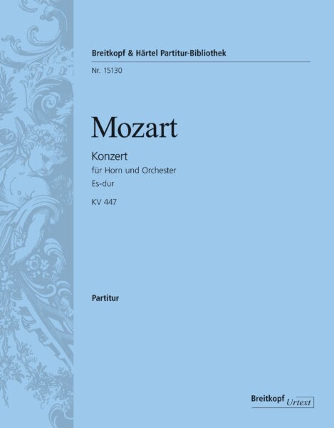 Konzert Nr.3 Es-Dur KV 447 - Harmonie komplett<br>f�r Solo-Horn, 2 Klarinetten, 2 Fagotte + Streicher