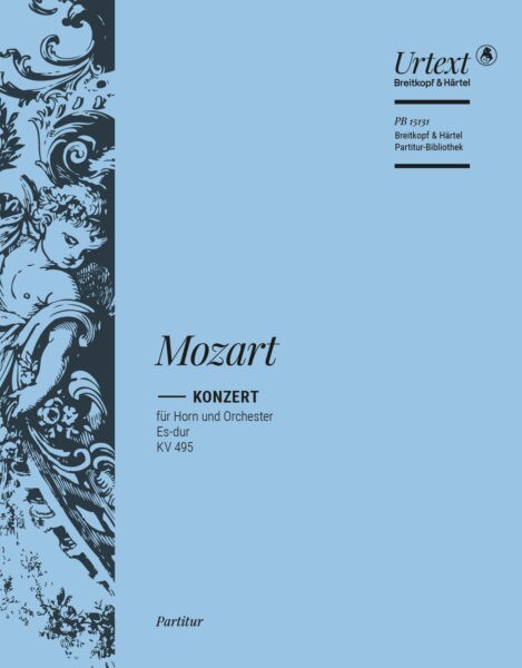 Konzert Nr.4 Es-Dur KV 495 - Violine 1<br>f�r Solo-Horn, 2 Oboen, 2 H�rner + Streicher