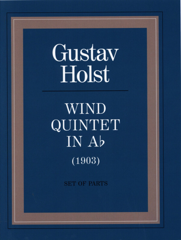 Blserquintett As-Dur op. 14 - Stimmen<br>fr Flte, Oboe, Klarinette, Horn + Fagott