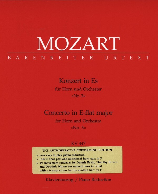 Konzert Es-Dur KV 447 (Konzert Nr. 3)
