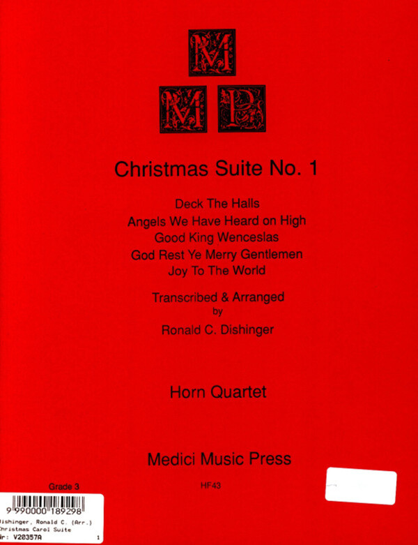 Christmas Carol Suite<br>Band 1 (5 ber wiegend amerikanische Weihnachtslieder)