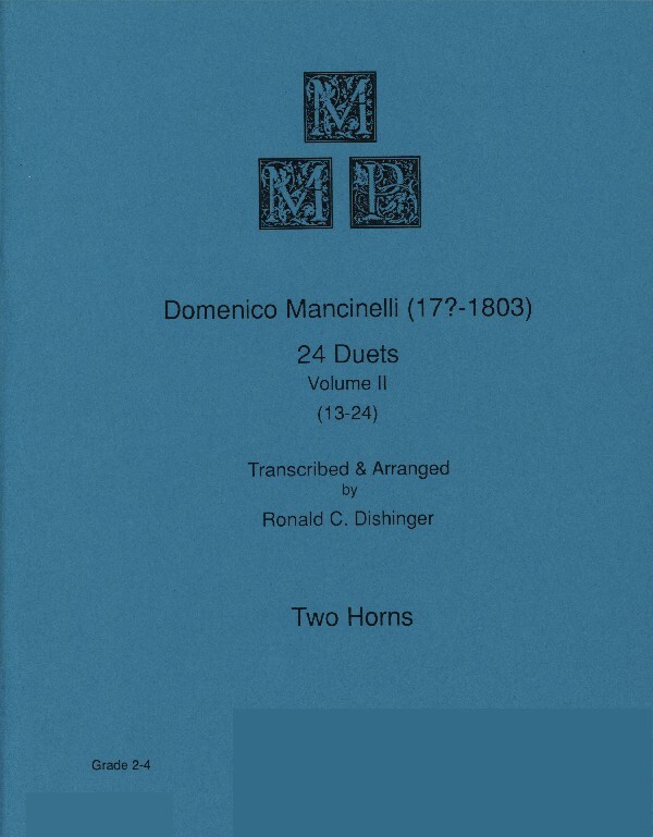 24 Duets Vol. 2 (Nr. 13 - 24)<br>fr 2 Hrner