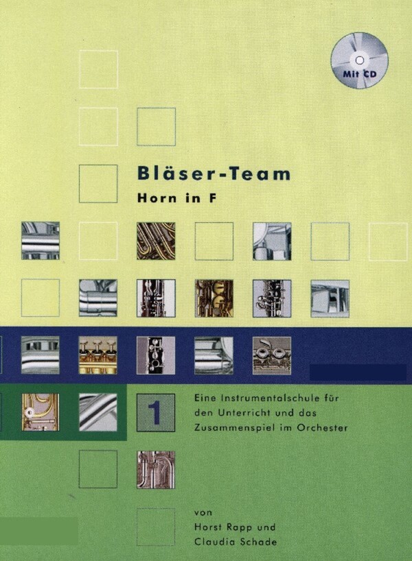 Blser-Team Band 1 fr Horn in F<br>+ Mitspiel-CD