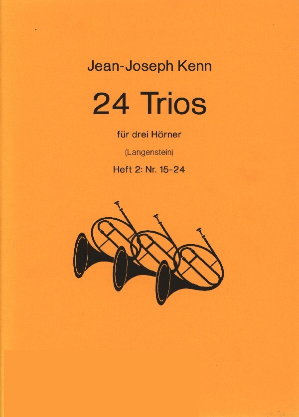 24 Trios Band 2<br>fr 3 Hrner