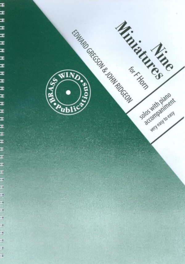 Nine Miniatures<br>fr Horn in F + Klavier