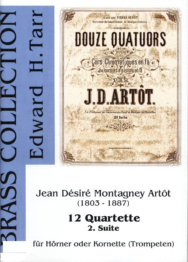 12 Quartette - 2. Suite<br>fr 4 Hrner in F oder Cornette in A