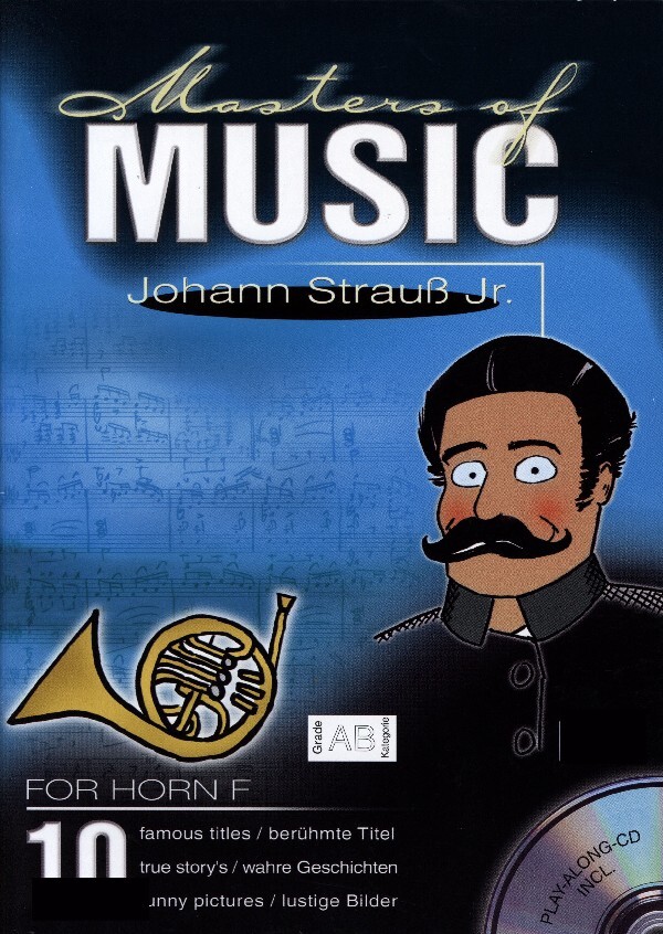 Masters Of Music - Strau<br>Horn solo + Mitspiel-CD (play-along CD)