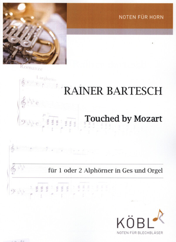 Touched By Mozart<br>fr 1 und 2 Alphrner in Ges + Orgel