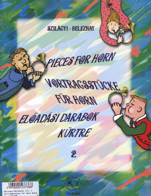 Vortragsstcke fr Horn Band 2 (Recital Pieces for Horn, Vol. 2)<br>Horn + Klavier (piano)